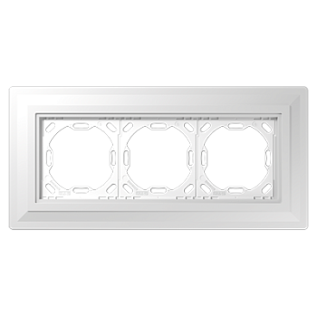 JUNG Монтажный адаптер, 3-кратный, для встроенной установки PA983G125-0