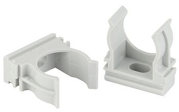 ЭРА CLIP-20 Крепеж-клипса (cерый) для трубы d 20мм