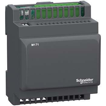 SE Оптим ПЛК М171, без дисплея, 22 I/O,Modbus (TM171OBM22R)