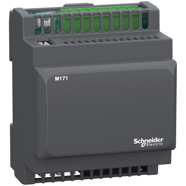SE Оптим ПЛК М171, без дисплея, 22 I/O,Modbus (TM171OBM22R)