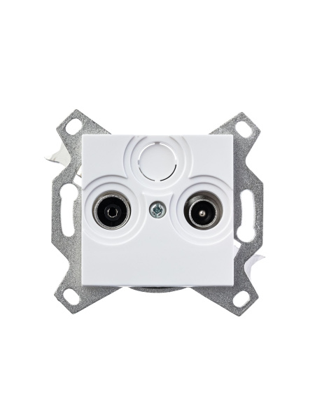 Купить ABB EPJ Levit белый / белый Розетка TV-R, оконечная, белый 2CHH083503A6003