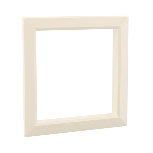 Купить DKC Декоративная вставка для металлических рамок "Avanti", бежевая, 1 пост (2 мод.)