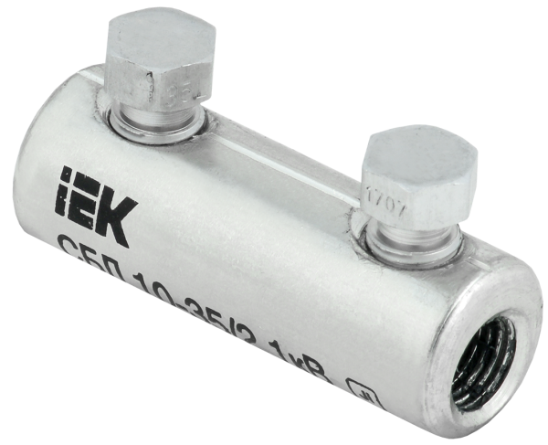 Купить IEK Соединитель болтовой луженый СБЛ 10-35/2 1кВ
