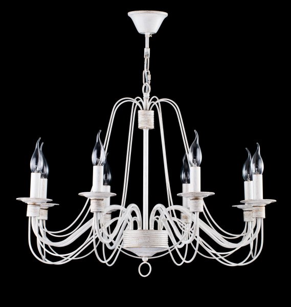 Купить Freya Classic Velia Белый с Золотом Люстра E14 60W FR2046-PL-08-WG