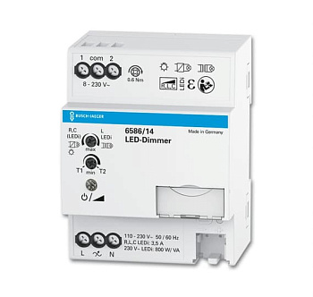 ABB Универсальный светорегулятор, 2-800 Вт/ВА, MDRC 2CKA006590A0192