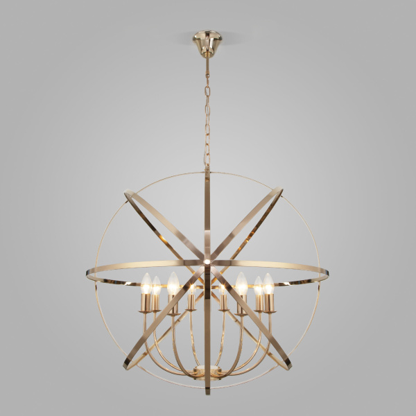 Купить Eurosvet Подвесная люстра 60139/8 золото a058342