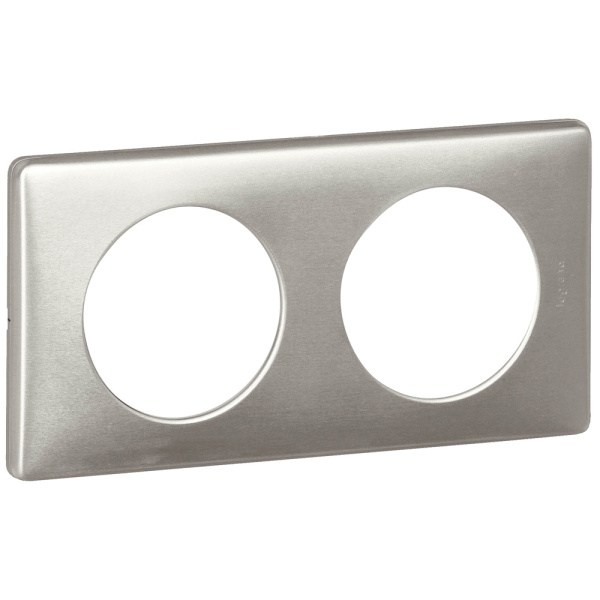 Купить Legrand DIY Celiane Алюминий Рамка 2 поста 696962