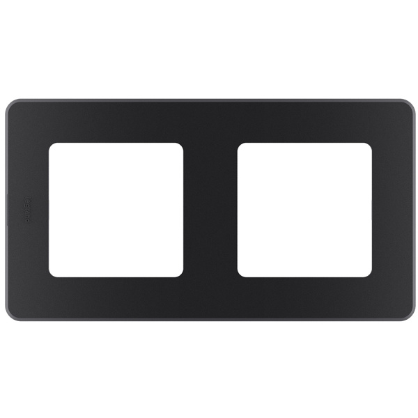 Legrand INSPIRIA Антрацит Рамка - 2 поста 673943