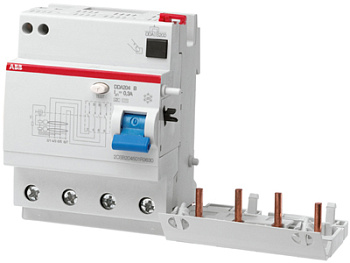 ABB DDA2 Блок.диф.тока 4мод. DDA204 AC-63/1 2CSB204001R5630