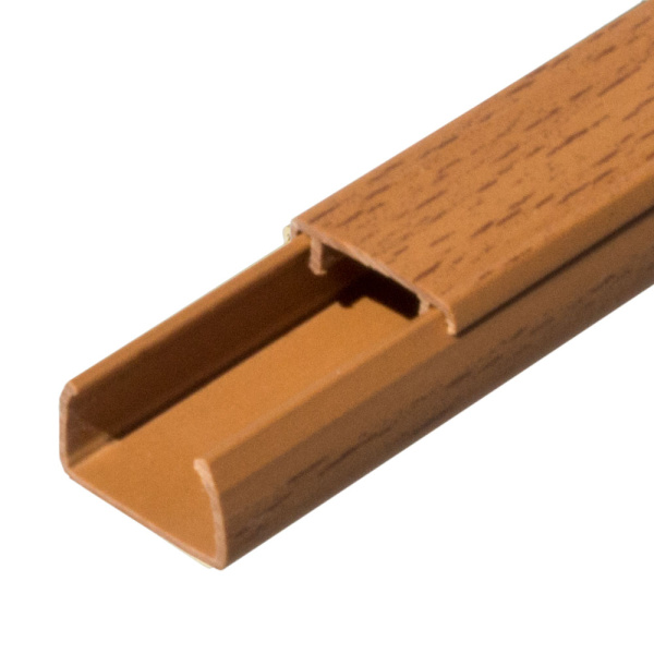 Промрукав Кабель-канал бук 2-й замок в п/э 25х16 (50 м/уп) PR03.0197