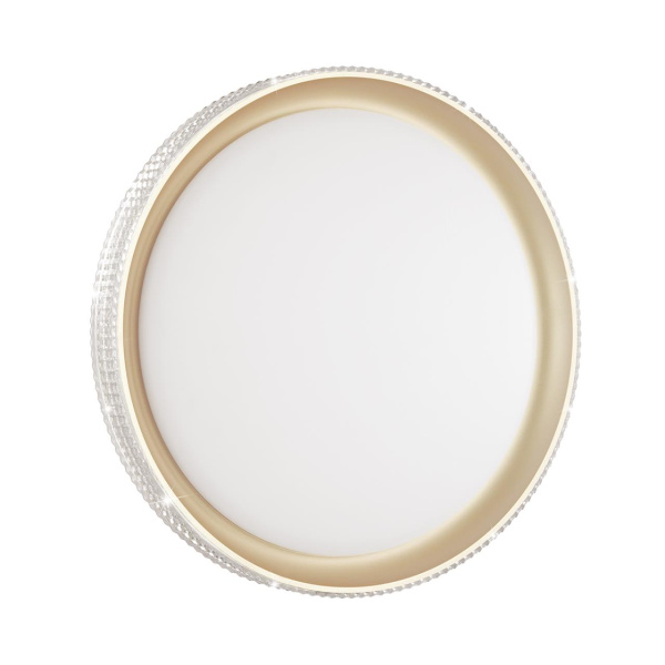 Sonex 3054/EL SN 034 Светильник пластик/золотистый LED 72Вт 3000-6000К D490 IP43 пульт ДУ SHINY