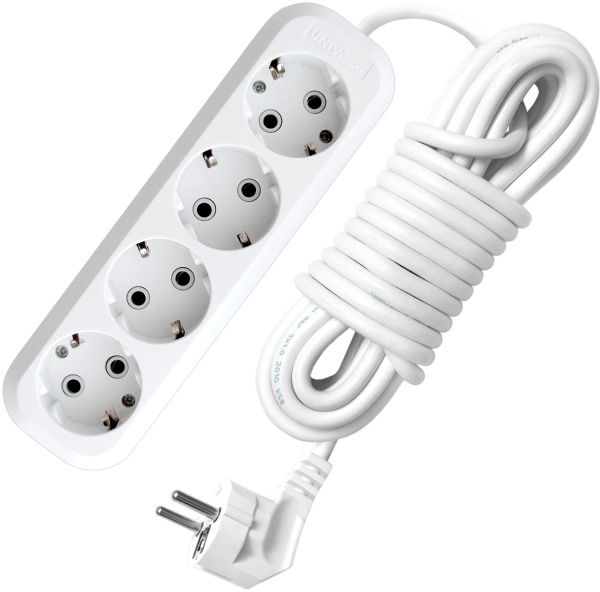 UNIVersal Е-304 Удлинитель 10м ПВС 3*1 4гн. с/з 9631984