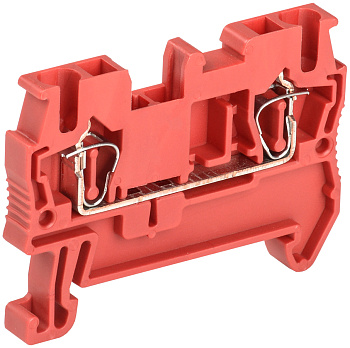 IEK Клемма пружинная КПИ 2в-2,5 31А красный