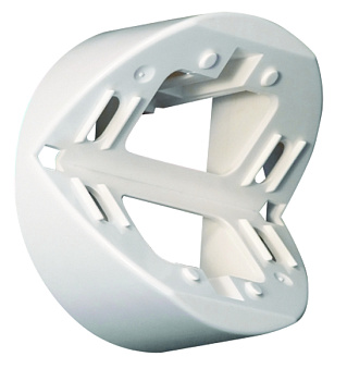 BEG Цоколь угловой (внешний угол) для  датчиков RC-plus next /Белый 97004