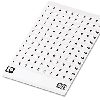 Phoenix Contact Маркировочный лист SK 5,08/3,8:UNBEDRUCKT 0805412