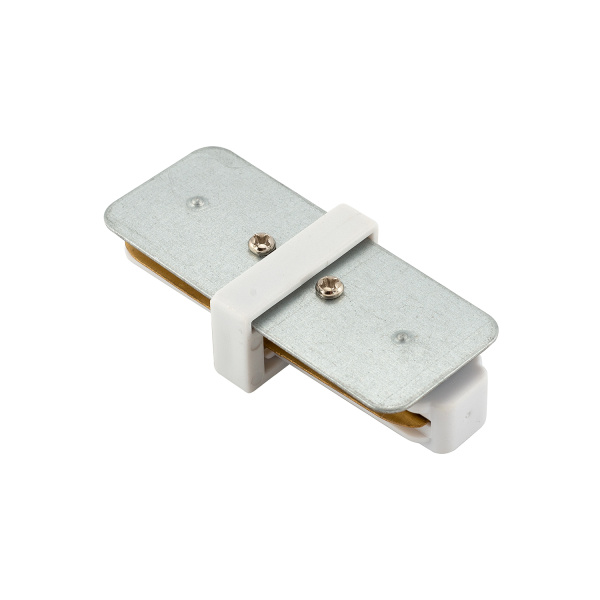 Купить Denkirs TR1101-WH Прямой соединитель для шинопровода, белый