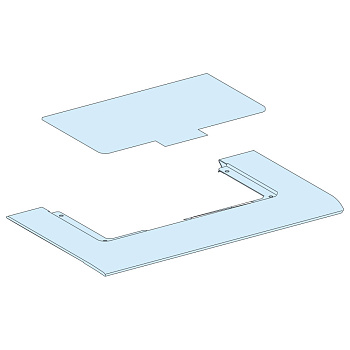 SE ПЛАСТИКОВАЯ САЛЬНИК. ПАНЕЛЬ ДЛЯ КАБЕЛЬНОГО КАНАЛА LVS08884