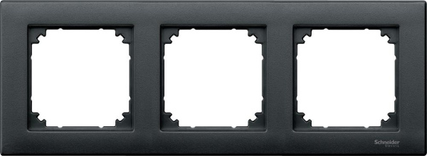 Купить SE Merten SM M-Plan Антрацит Рамка 3-ая MTN486314