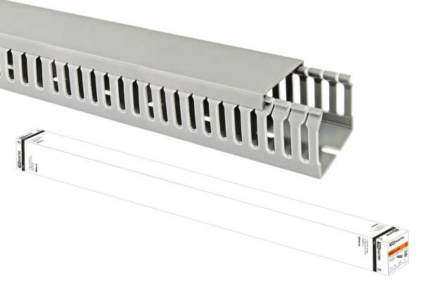 TDM Кабель-канал перфорированный 80х80 перфорация 8/10 (16 м) SQ0410-0007