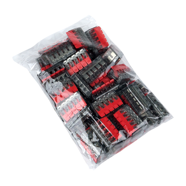 Купить EKF PROxima Клемма СМК 221-415 5 отверстий 0.2-4.0 мм2 (50шт.)