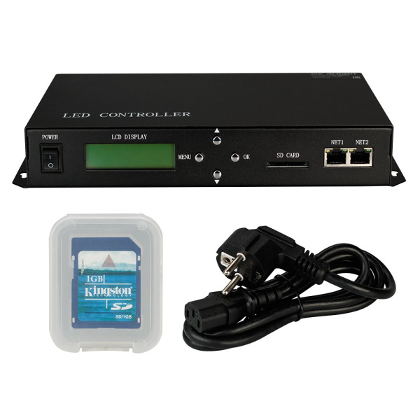 Купить Arlight Контроллер HX-801TC (122880 pix, 220V, SD-карта) (-) 022187