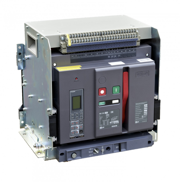 Dekraft Выключатель автоматический воздушный выкатной 3P 2500А 80кА расцепитель Н ВА-732