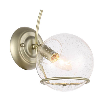 Evoluce SL1136.201.01 Бра Шампань/С пузырьками воздуха E14 1*40W