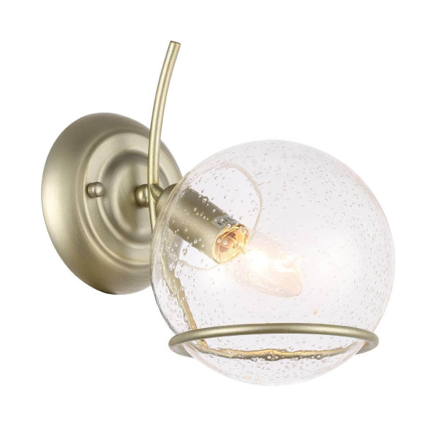 Evoluce SL1136.201.01 Бра Шампань/С пузырьками воздуха E14 1*40W