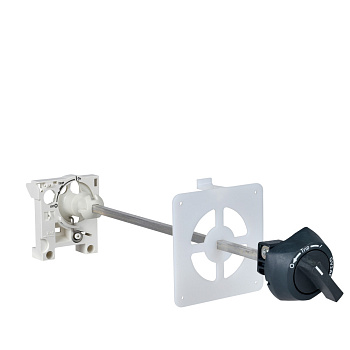 SE GV2 Рукоятка на дверь жёлто-красная с удлинённой осью GV2AP04