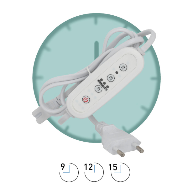 ЭРА FITO-LINETIME Провод для подключения 1,5 м с таймером работы (100/1500)