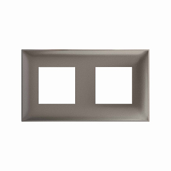 DKC Рамка "Avanti", "Серый жемчуг", 2 поста (4 мод.)