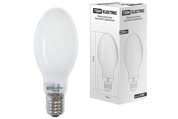 TDM Лампа ртутная высокого давления ДРЛ 250 Вт Е40 SQ0325-0009