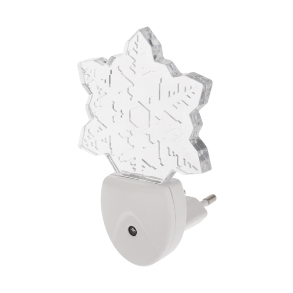 Ночник светодиодный СНЕЖИНКА ХАМЕЛЕОН (питание от сети AC 230 В/50 Гц) Rexant 75-0317