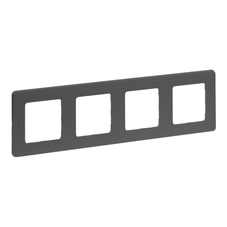 Купить Legrand INSPIRIA Дымчатый Рамка - 4 поста 673967