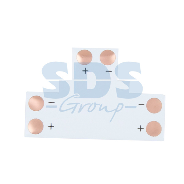 LAMPER Плата соединительная (T) для одноцветных светодиодных лент шириной 10 мм 144-125