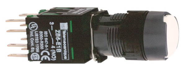 Купить SE Кнопка 16мм белая с возвратом XB6AA11B