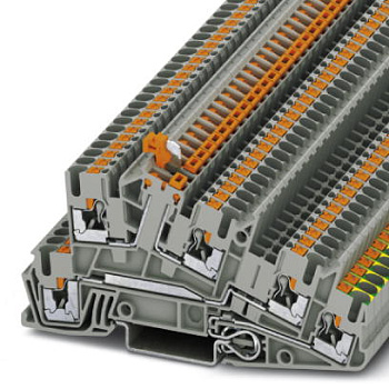 Phoenix Contact PTI 2,5-PE/L/LTB Заземляющие клеммы для выполнения проводки в зданиях 3213957