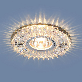 Elektrostandard 2204 MR16 / Светильник встраиваемый CL прозрачный a038457