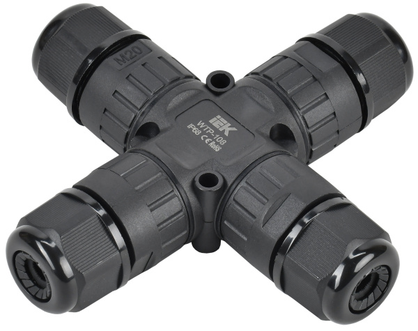 IEK Коннектор кабельный герметичный WTP-108 3 PIN IP68