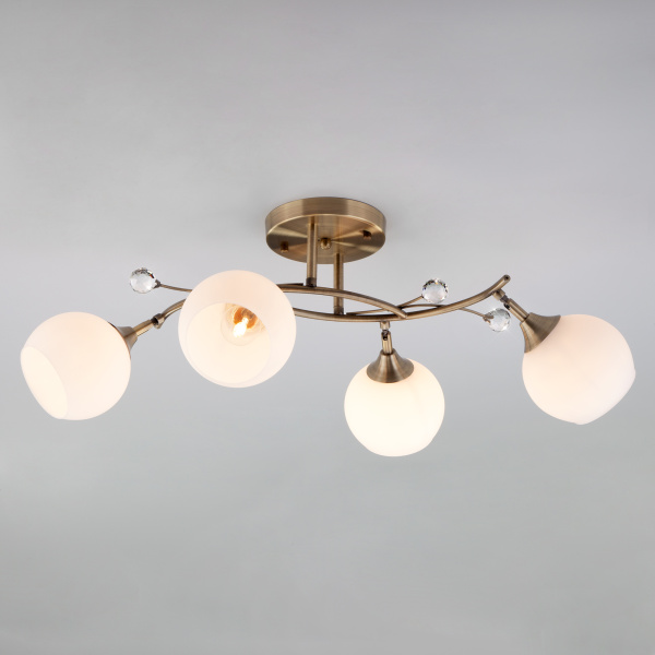 Eurosvet Люстра 9604/4 античная бронза 00000063276