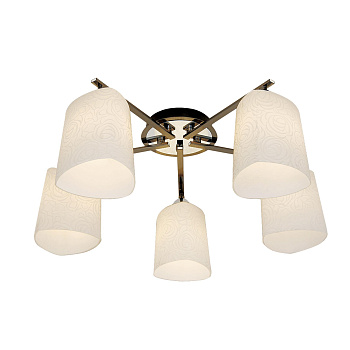 Citilux CL146151 Лора Черн.Хром+Хром Светильник Потолоч.