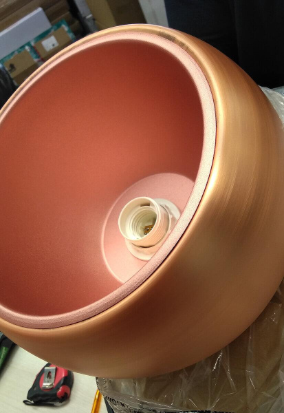 Купить Lussole LOFT Металл Медный /  Металл Подвес E27 60W LSN-6106-01