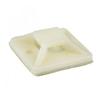 EKF PROxima Площадка самоклеящаяся (30х30мм.) белая (100шт.)