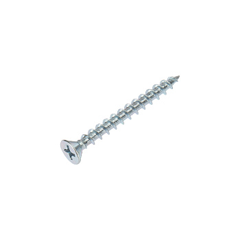 Kranz Саморез оконный острый, 4.1х40, белый цинк, упаковка поставщика ( 6 000 шт. ) 1502-4140-1