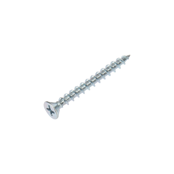 Kranz Саморез оконный острый, 4.1х40, белый цинк, упаковка поставщика ( 6 000 шт. ) 1502-4140-1