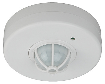 ЭРА MD 016 Датчик движения Датчик движения белый, максимальная нагрузка 1200Вт, угол обзора 360 градусов