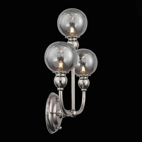 Купить ST LUCE SL552.101.03 Бра  Никель/Дымчатый G9 3*28W