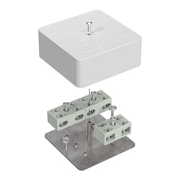 Промрукав Коробка огнестойкая разветвительная для кабель-канала 40-0450-FR6.0-4-6-Р Е15-Е60 75х75х30