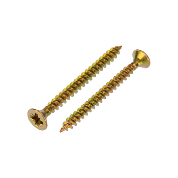 Kranz Саморез универсальный 3.5х40, желтый цинк, упаковка поставщика ( 12 000 шт. ) 1111-3540-1