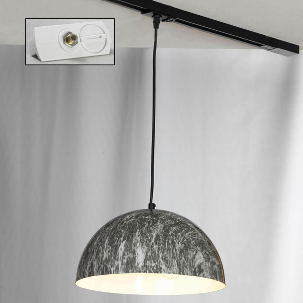Lussole LGO Металл Черный /  Металл трековый светильник однофазный E14 40W LSP-0178-TAW Lussole LGO Металл Черный /  Металл трековый светильник однофазный E14 40W LSP-0178-TAW